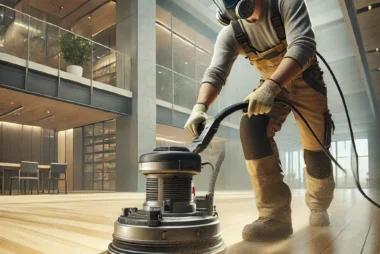 dall%c2%b7e-2025-02-16-12-58-21-a-highly-realistic-image-of-a-professional-worker-sanding-and-refinishing-an-engineered-wood-floor-in-a-commercial-space-the-worker-is-using-a-specia